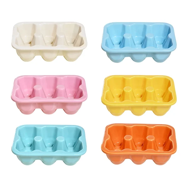 Wholesale Premium Ceramic Egg Tray for Kitchen Organization