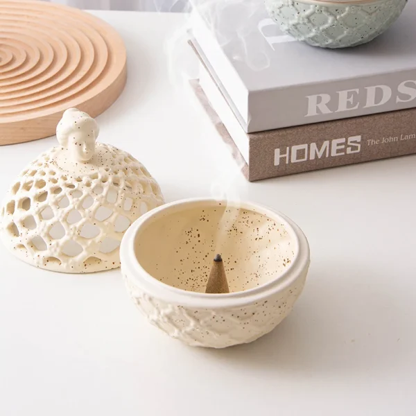 Wholesale Hollow-out Ceramic Storage Jar – Creative Ceramic Decor Manufacturer