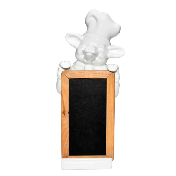 Wholesale Restaurant Ceramic Chef Pig Menu Board Holders – Restaurant Ceramic Decor Manufacturer