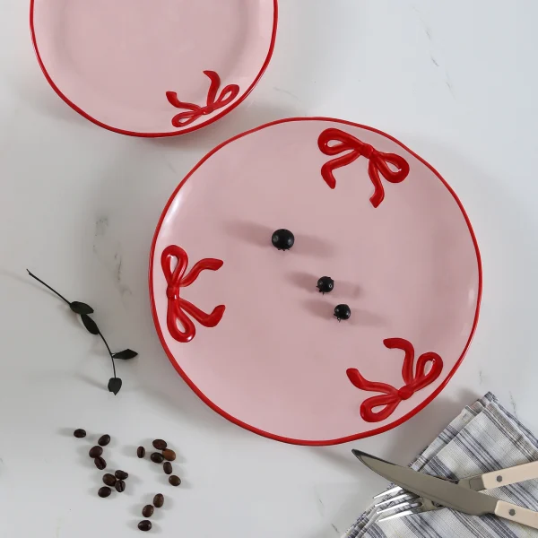 Wholesale Pink Bow Ceramic Dinnerware & Tea Set Manufacturer – Dinnerware Set Supplier