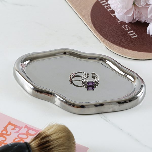 Wholesale Artistic Trinket Trays in Various Colors | Creative Ceramic Jewelry Dish Manufacturer