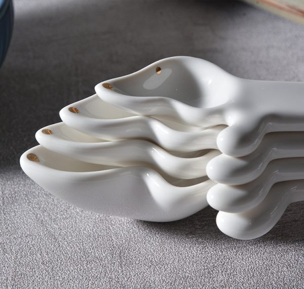 Wholesale Whimsical Dachshund Ceramic Measuring Spoon Set