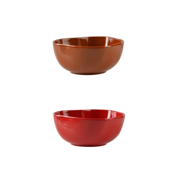 Wholesale Irregularly shaped Cerative Ceramic Fruit Bowls, Salad bowls