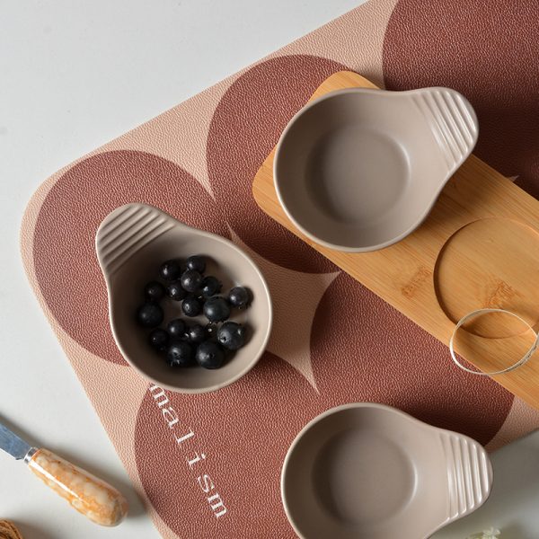 Wholesale Matte Ceramic Snack Bowls, Fruit Bowls with Handle