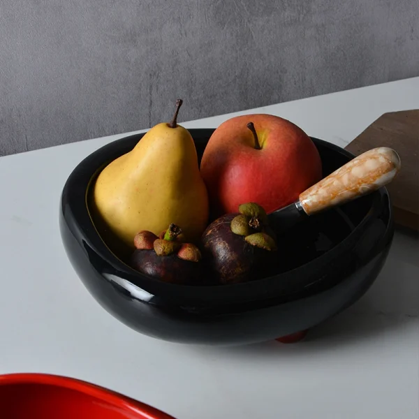Wholesale Exquisite Ceramic Fruit Serving Bowls – Decorative Serving Plates in Bulk