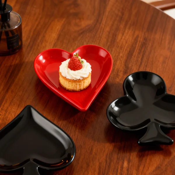 Wholesale Playing Card Shaped Plates – Creative Tableware Manufacturer