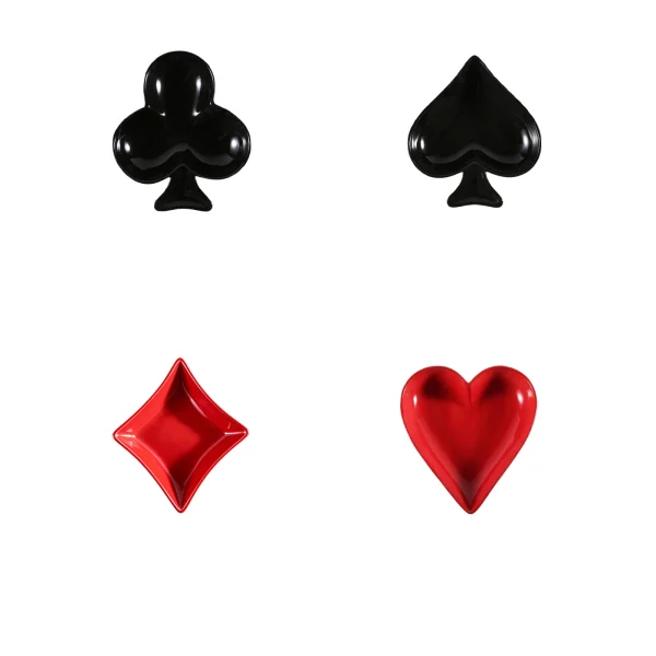 Wholesale Playing Card Shaped Plates – Creative Tableware Manufacturer