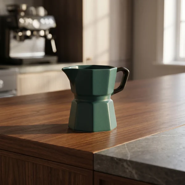 Wholesale Moka Pot Inspired Ceramic Coffee Pot – Suitable for Home Furnishing Retailers, Supermarkets, and Chain Coffee Shops