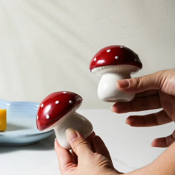 Wholesale Mushroom-shaped Salt Shaker and Pepper Shaker – Kedali Kitchenware Manufacturer