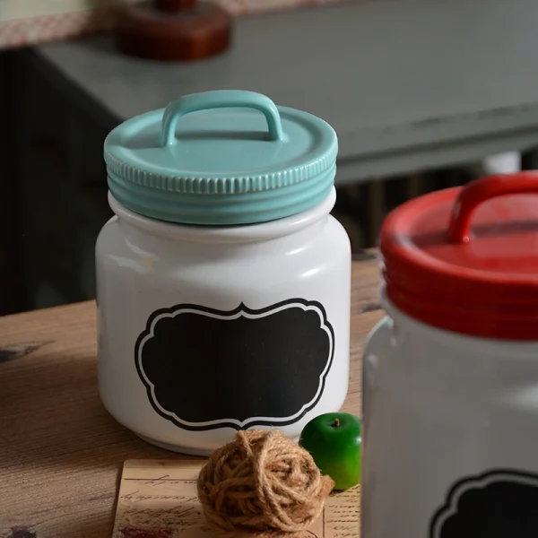 Wholesale Sealed Storage Jar with Writing Space for Labeling