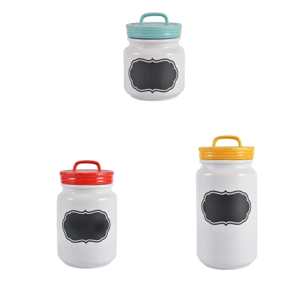 Wholesale Sealed Storage Jar with Writing Space for Labeling