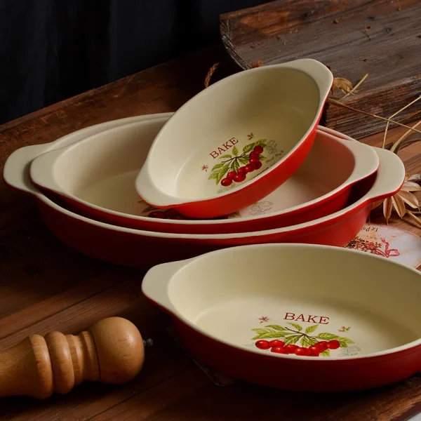 Bulk Ceramic Bakeware Supply, Available In Multiple Sizes - Glazed Food-Safe Baking Dishes Wholesale