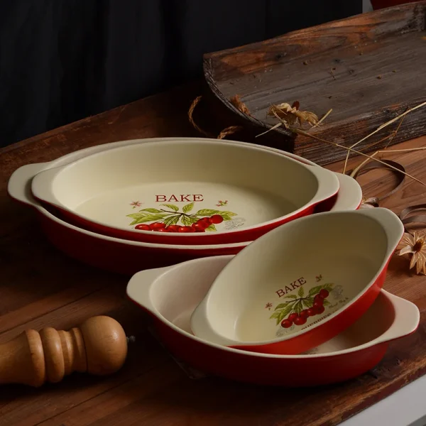 Bulk Ceramic Bakeware Supply, Available In Multiple Sizes - Glazed Food-Safe Baking Dishes Wholesale