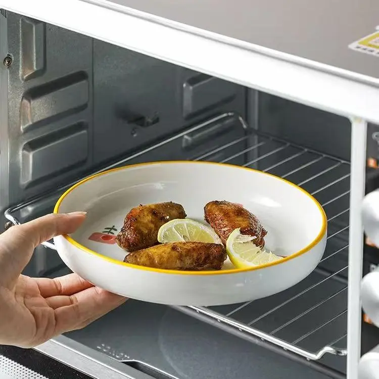 are ceramic plates microwave safe