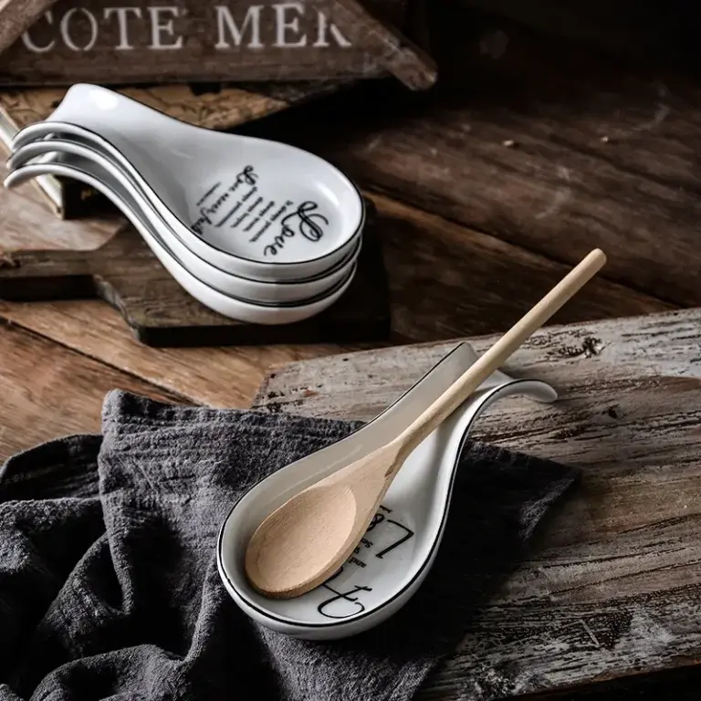 ceramic spoon rest