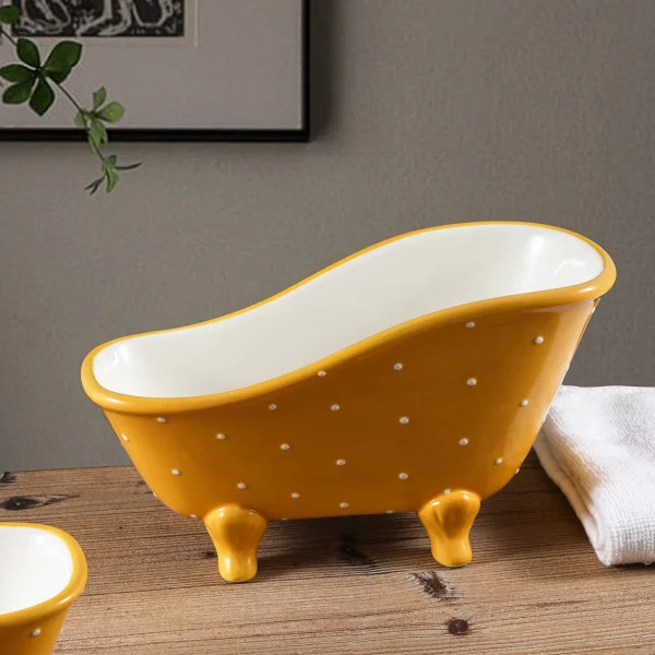 Wholesale Ceramic Bathroom Organizer – Bathroom Jewelry Storage Container – Ceramic Factory Direct Supply