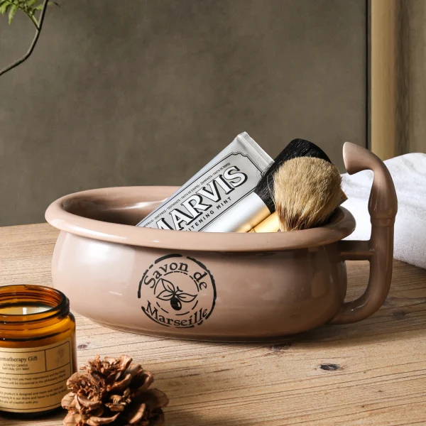 Wholesale Ceramic Bathroom Storage Container for Countertop Organizing Essentials – Ceramic Bathroom Accessory Manufacturer