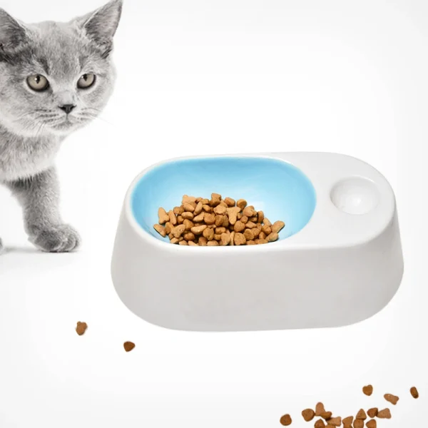 Wholesale Ceramic Dog Bowls with Modern Minimalist Design, Anti-Spill Raised Pet Water Feeder Bowl - Pet Food Bowl Factory Supply