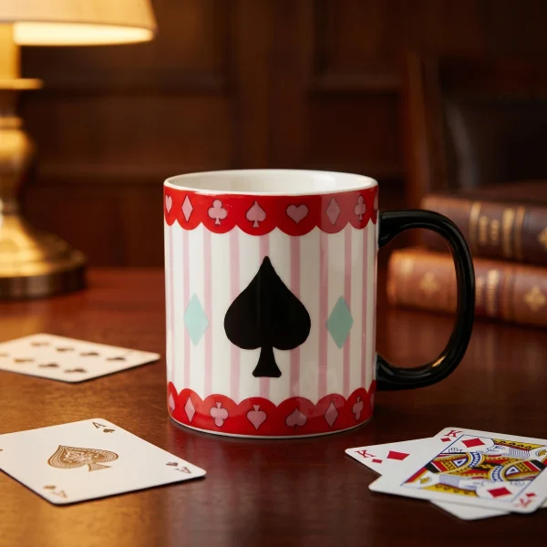 Wholesale Poker Theme Ceramic Mug, 4-Piece, 460ml, Novel Home Drinkware - Ceramic Mug Manufactrurer Supply