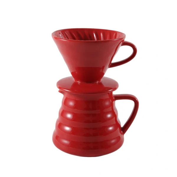 Wholesale Compact Travel Ceramic Coffee Pou Set, Outdoor Portable Coffee Maker Supply - Coffee Mug Manufacturer Direct
