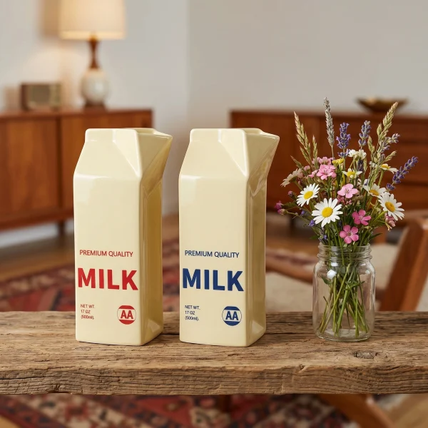 wholesale ceramic milk canister